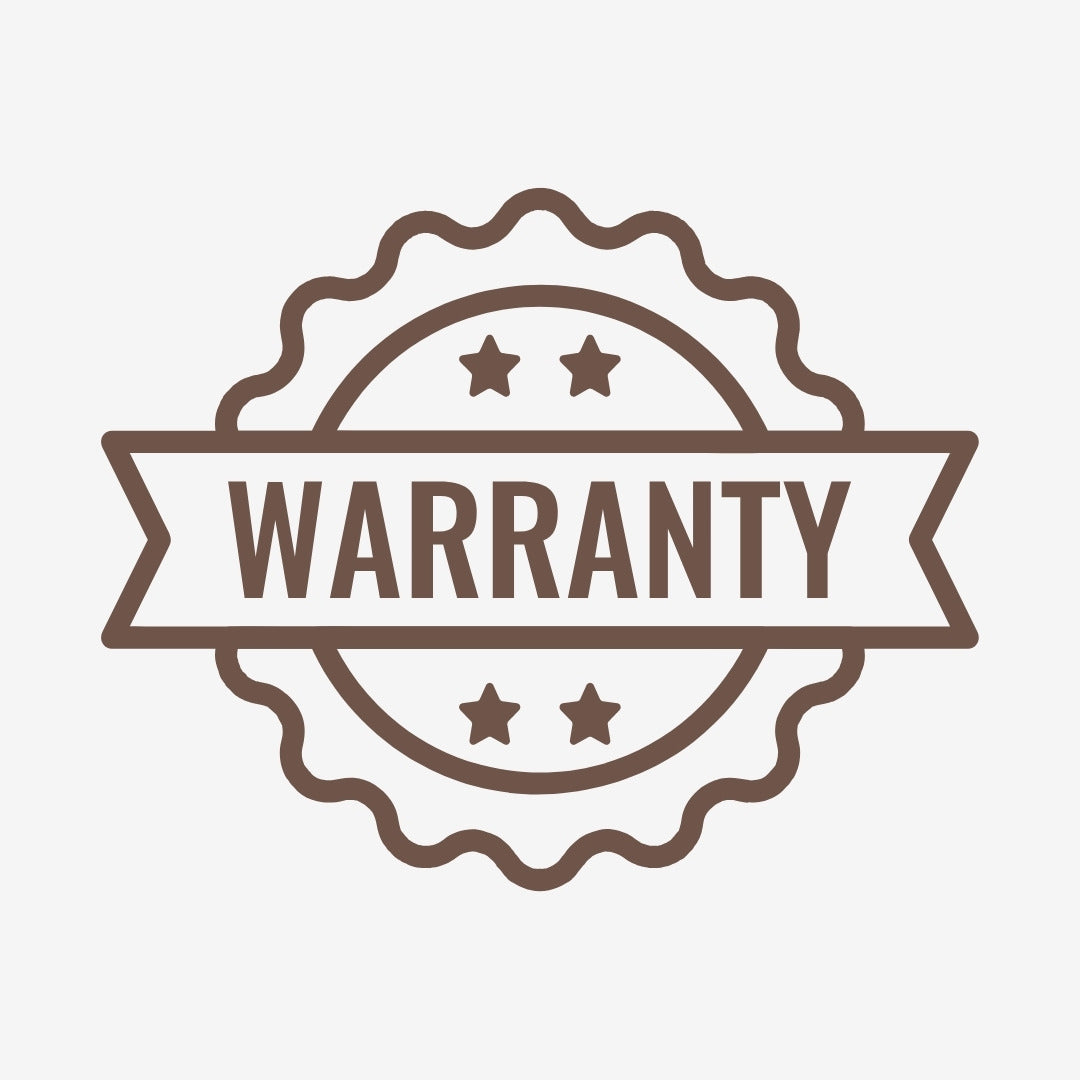 Calmness 5-year warranty on all products